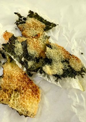 材料3つ⭐︎海苔チーズライスチップス-レシピのメイン写真