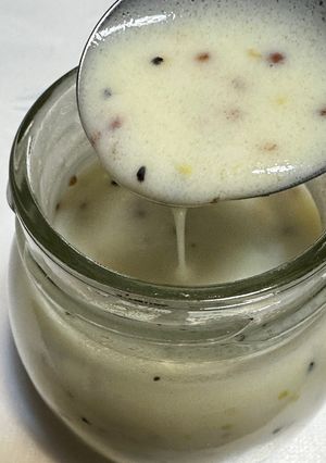 植え継ぎカスピ海ヨーグルトのドレッシング-レシピのメイン写真