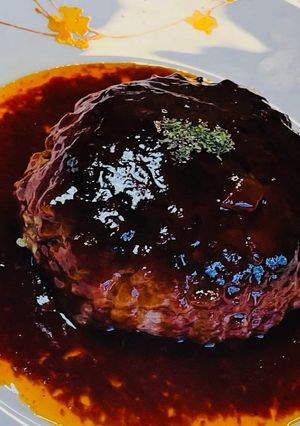 ハンバーグ-レシピのメイン写真
