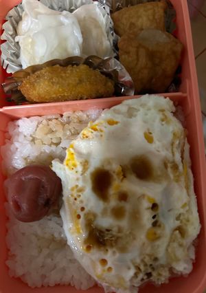 目玉焼きお弁当-レシピのメイン写真