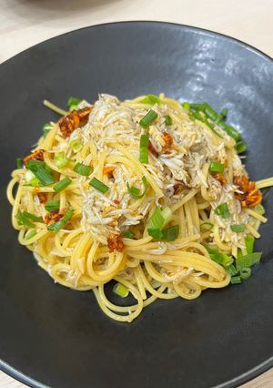 しらすとラー油のペペロンチーノ-レシピのメイン写真