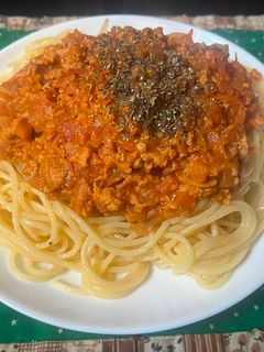 スパゲティ・凍豆腐のボロネーゼもどき-レシピのメイン写真