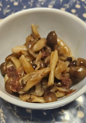 レンジで!しめじの甘辛おかか煮-レシピのメイン写真