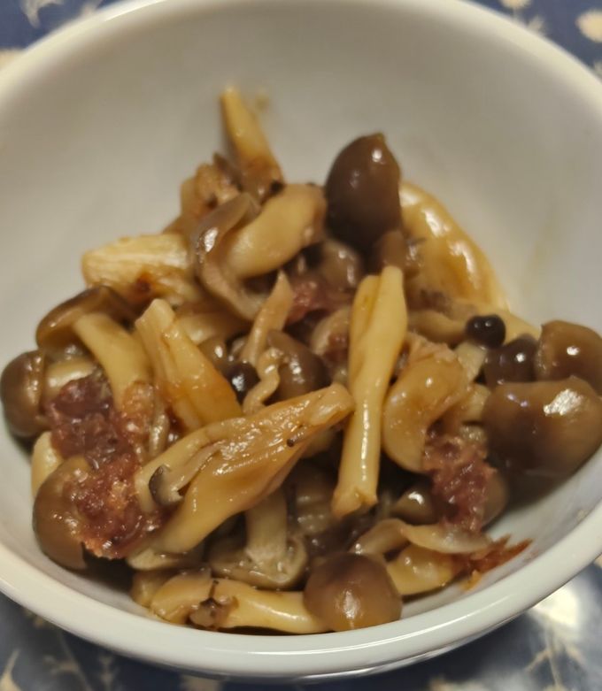 レンジで！しめじの甘辛おかか煮-レシピのメイン写真