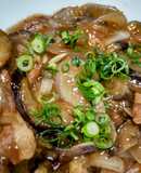 茄子♪豚肉♪玉ねぎのさっぱり炒め
