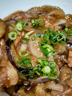 茄子♪豚肉♪玉ねぎのさっぱり炒め-レシピのメイン写真