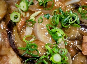 茄子♪豚肉♪玉ねぎのさっぱり炒め-レシピのメイン写真