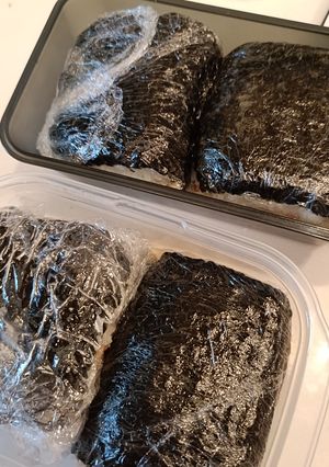 お弁当箱にぴったり！四角目玉焼きおにぎり-レシピのメイン写真
