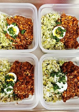 サバ缶のダイエットキーマカレー-レシピのメイン写真