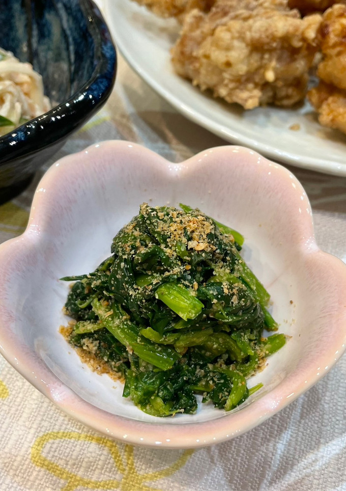 小鉢の定番✴︎ほうれん草の胡麻和え-レシピのメイン写真