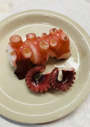 柔らか真たこのお刺身　ボイル-レシピのメイン写真