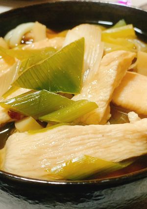 とり！ねぎ！ちくわ！うどん-レシピのメイン写真