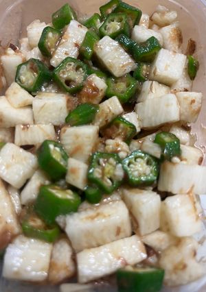 長芋オクラ-レシピのメイン写真