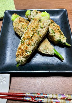 どーんと包んでオクラ餃子-レシピのメイン写真