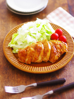 電子レンジでチョー楽!鶏むねチャーシュー-レシピのメイン写真