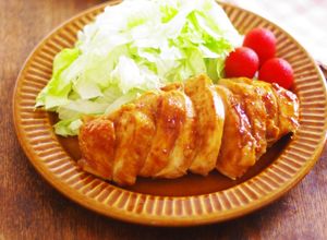 電子レンジでチョー楽！鶏むねチャーシュー-レシピのメイン写真