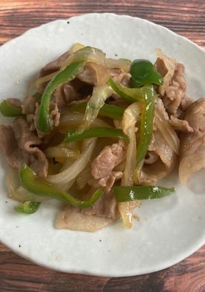 酢を入れて少しさっぱりの肉野菜炒め-レシピのメイン写真