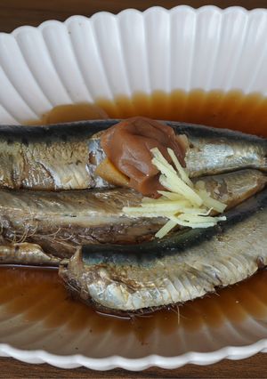 イワシの梅生姜煮-レシピのメイン写真
