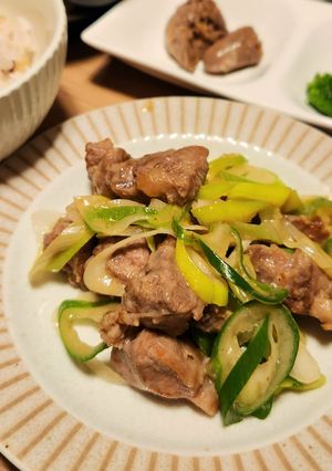 レア食材✨豚のカシラの炒め物-レシピのメイン写真