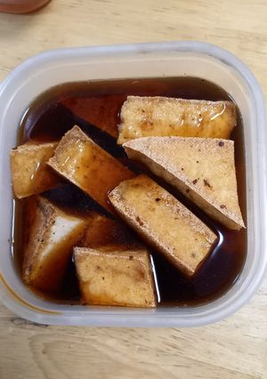 厚揚げ、めんつゆ漬け-レシピのメイン写真