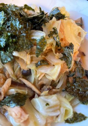 5分で煮物風キャベツの炒め物-レシピのメイン写真