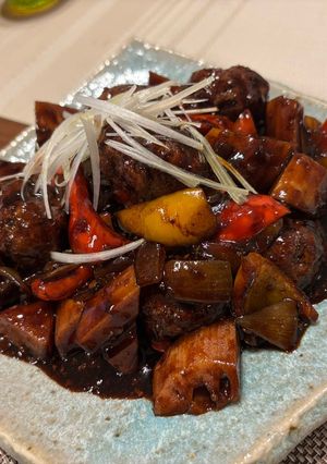 中国本土風 黒酢肉団子-レシピのメイン写真
