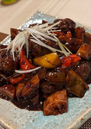 中国本土風 黒酢肉団子-レシピのメイン写真