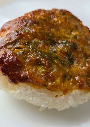 大葉味噌の焼おにぎり-レシピのメイン写真