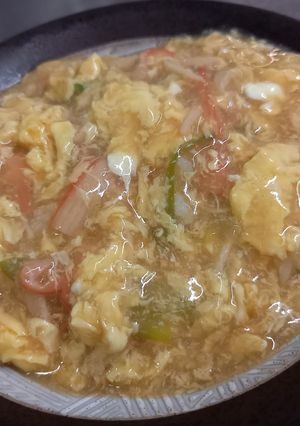 【高タンパク】玉子あんかけ丼【低脂質】-レシピのメイン写真