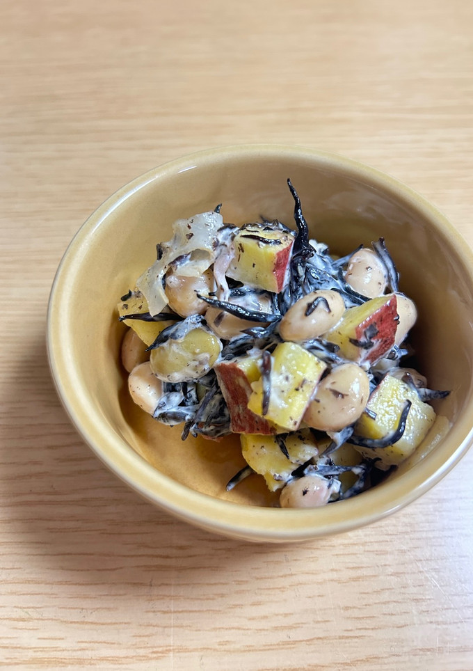 【副菜】ひじきとサラダ豆のマヨネーズ和え-レシピのメイン写真