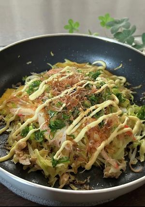 低糖質なお好み焼き-レシピのメイン写真