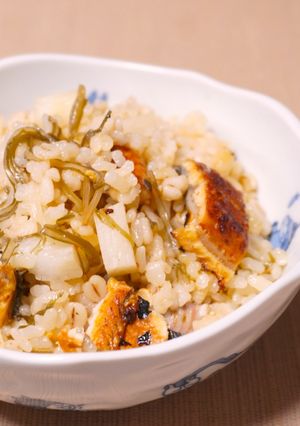 パパッとうなぎ麦とろごはん-レシピのメイン写真