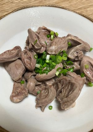 鶏ハツの生レバ風-レシピのメイン写真