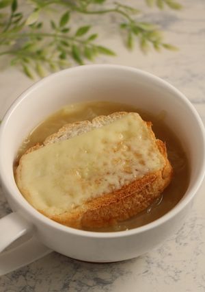 簡単！フレンチオニオンスープ-レシピのメイン写真