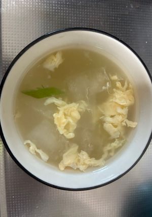 トローリ！冬瓜と卵のスープ-レシピのメイン写真