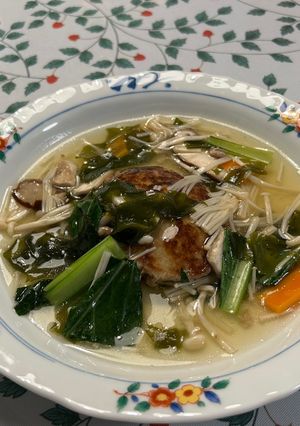 和風スープハンバーグ-レシピのメイン写真