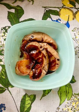 焼きリンゴ（チョコソース）-レシピのメイン写真