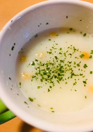 市販カップスープ●とろろポタージュスープ-レシピのメイン写真