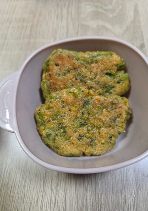 コーンフレークのおやき【離乳食】-レシピのメイン写真
