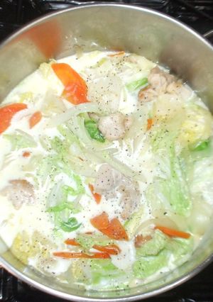 白菜クリーム煮♪簡単-レシピのメイン写真