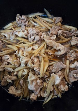 簡単！豚肉とごぼうのしぐれ煮-レシピのメイン写真