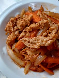 豚肉の韓国風♪簡単甘辛炒め-レシピのメイン写真