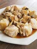《主菜》鶏肉としめじのガーリック炒め