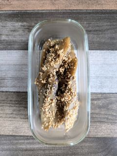 柔らか!胡麻風味なごぼうのコトコト煮-レシピのメイン写真
