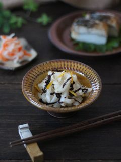 かぶの塩昆布&柚子和え-レシピのメイン写真