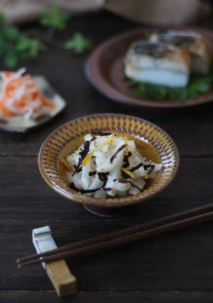 かぶの塩昆布＆柚子和え-レシピのメイン写真