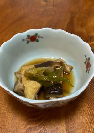 じゅわうま♡椎茸と油揚げの甘煮-レシピのメイン写真