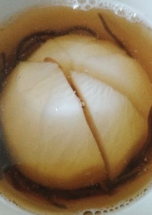 スプーンで食べる♪カップINかぶスープ☆-レシピのメイン写真