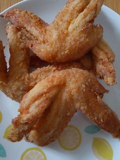 手羽先からあげ♪塩レモン*レモンペッパー-レシピのメイン写真