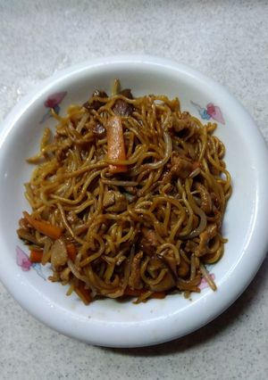 キャベツがなくても出来るもやし焼そば-レシピのメイン写真